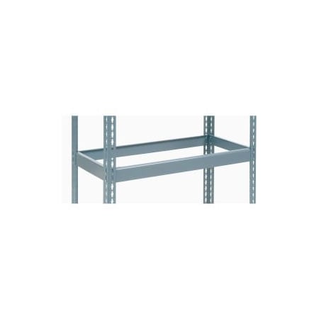 Global Equipment Additional Shelf Level Boltless 48"W x 12"D - Gray 717020